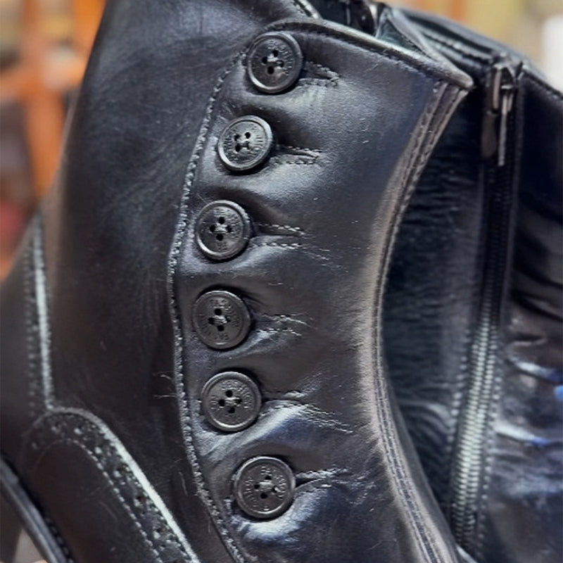 Men's Button-Detail Ankle Boots