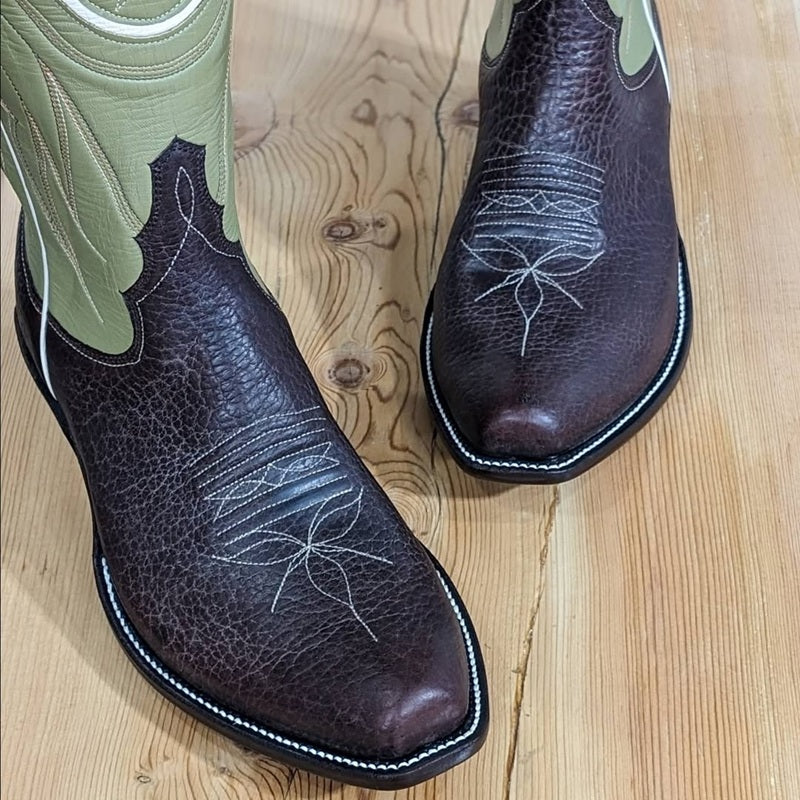 2025 Vintage Thick-Heel Embroidered Knights Boots