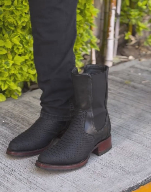 Vintage Python Gala Boots