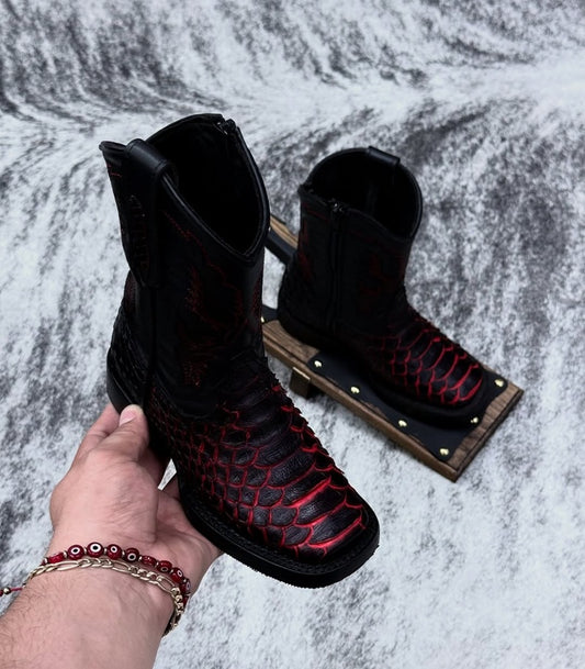 Boy's Handmade Alligator Boots