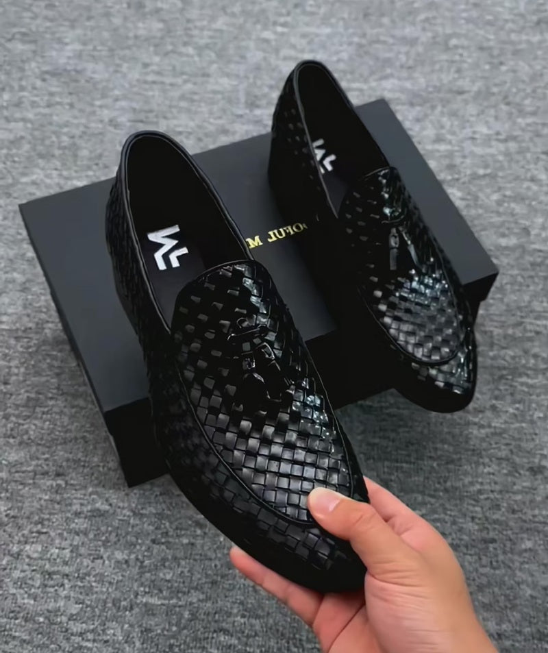 Woven Tassel Loafer