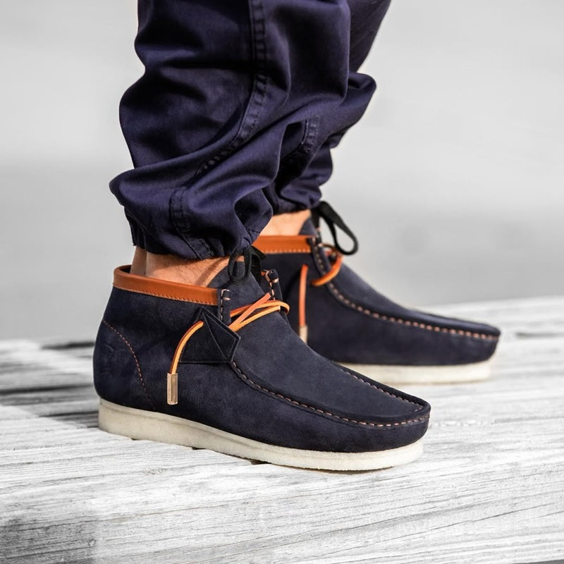 Vintage Suede Ankle Boots