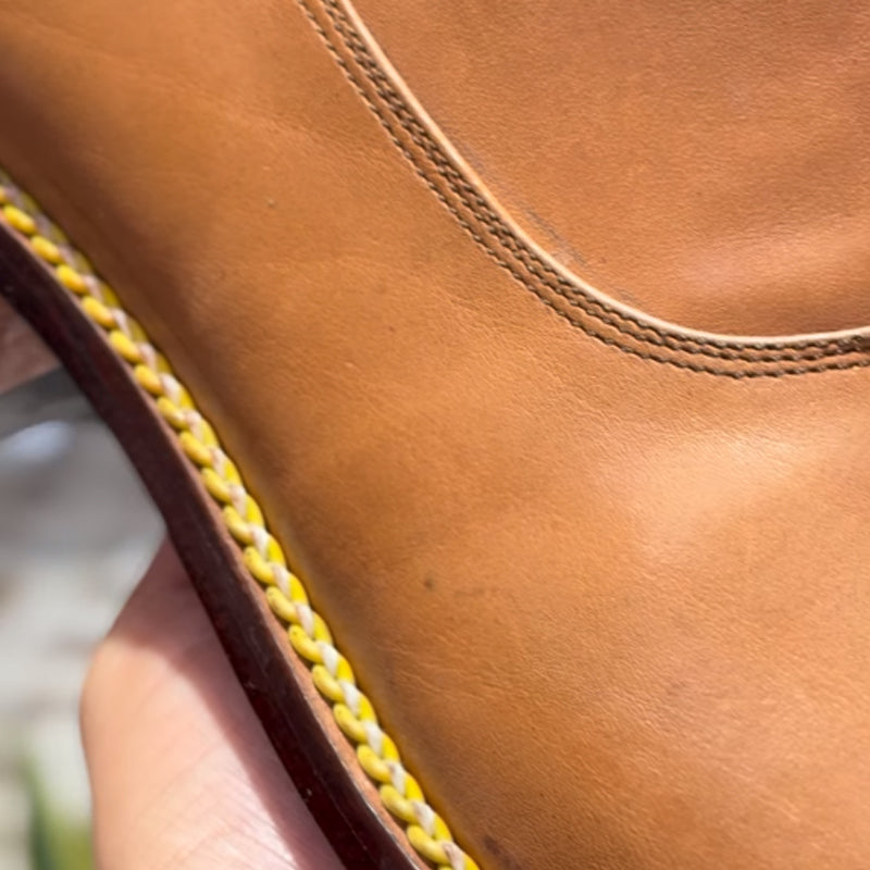 Men's Buckle Zip Up Boots