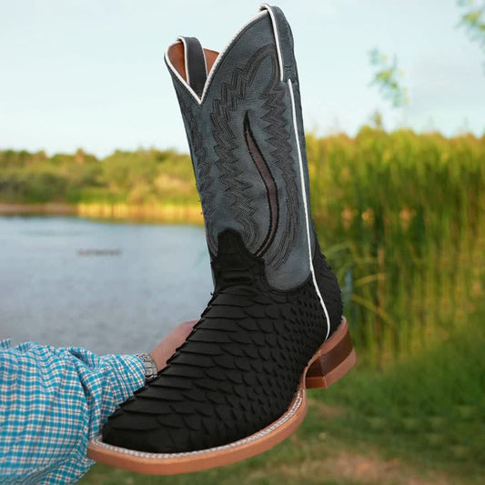 Men's Square-Toe Western Boots