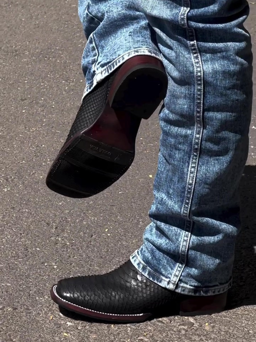 2024 Men's Crocodile Chelsea Boots