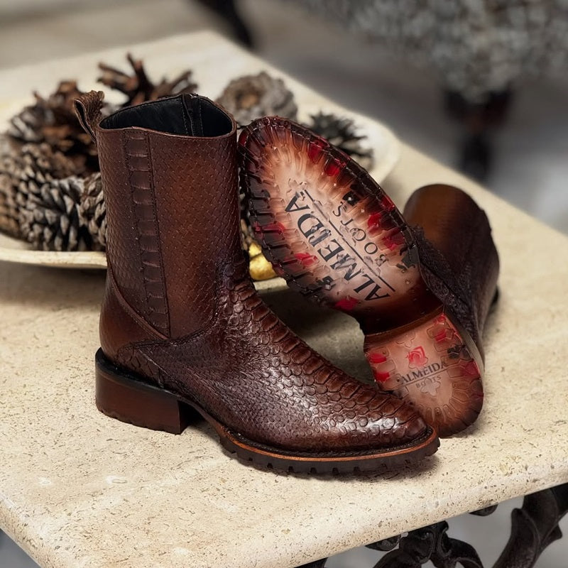 2024 Men's Fashion Crocodile Boots