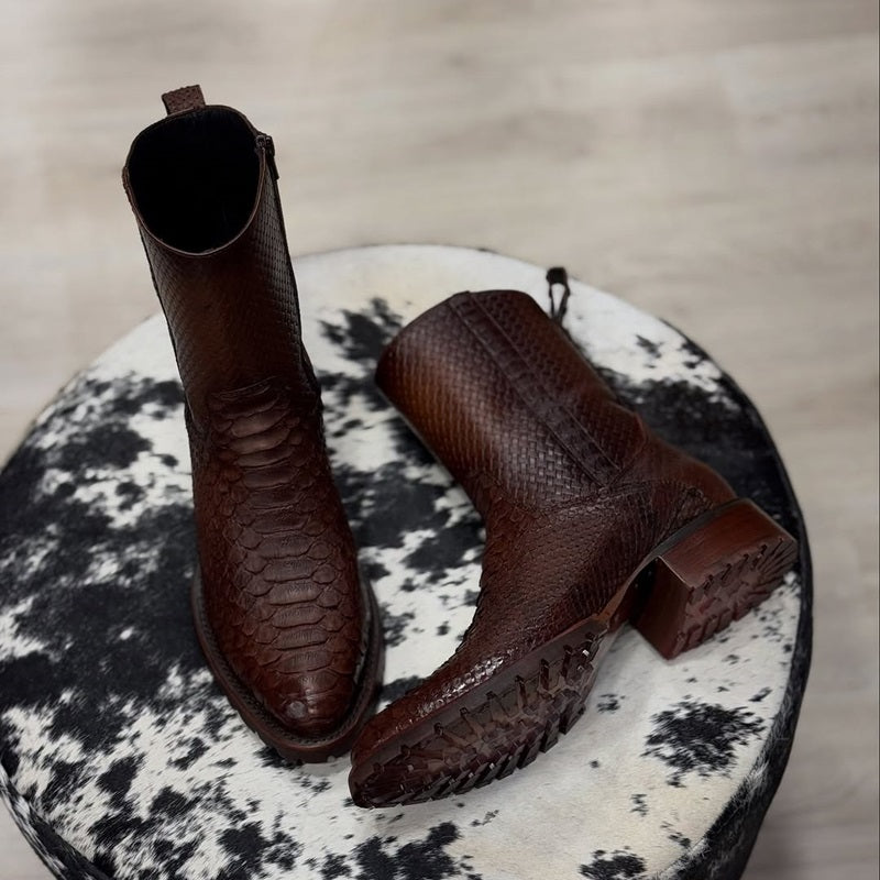 2024 Men's Fashion Crocodile Boots