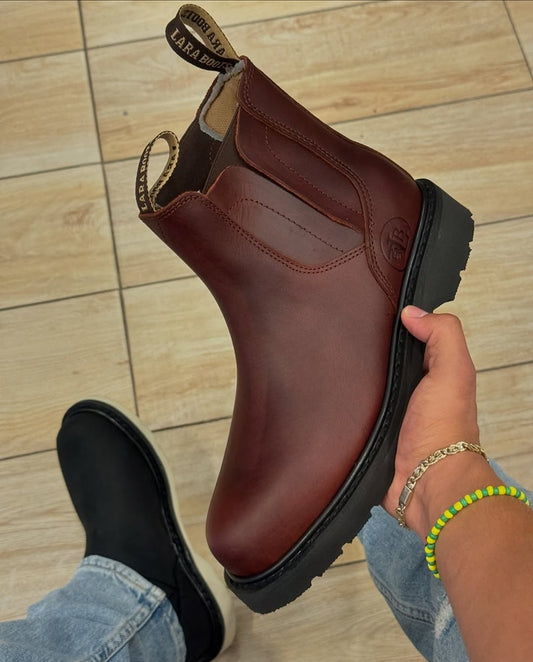 Men's Hand-made Denim Boots