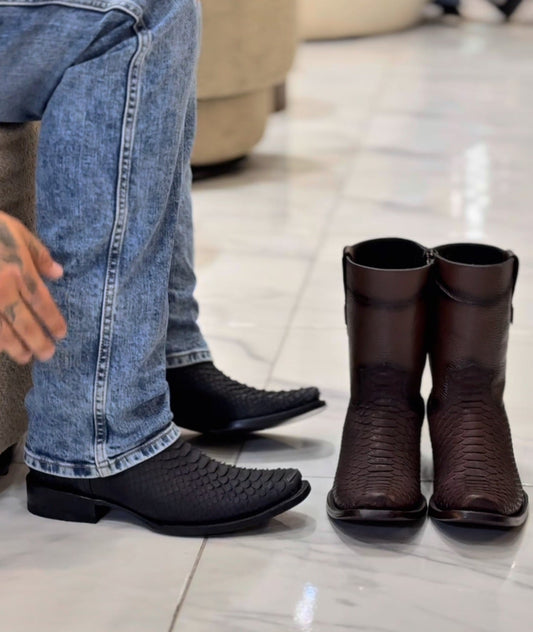 Handmade Italian Python Boots(Buy 2 Free Shipping✔️)