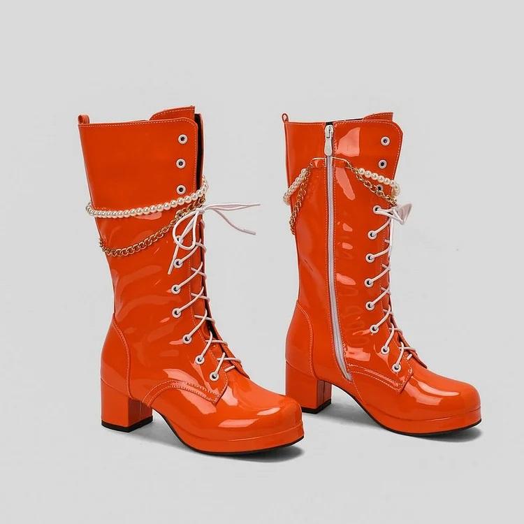 Autumn Pu Plain Casual Chelsea Boots