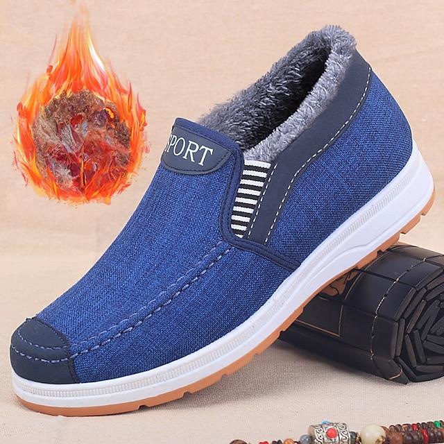 Men's Velvet Leisure Outdoor Warm Breathable Comfortable Loafer