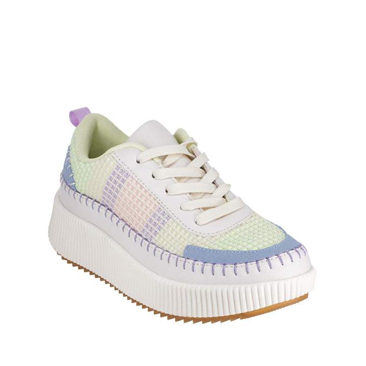 Knit Multi Color Platform Sneakers