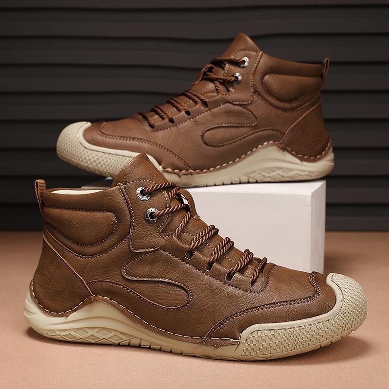 Full-grain Leather Hiking Boots
