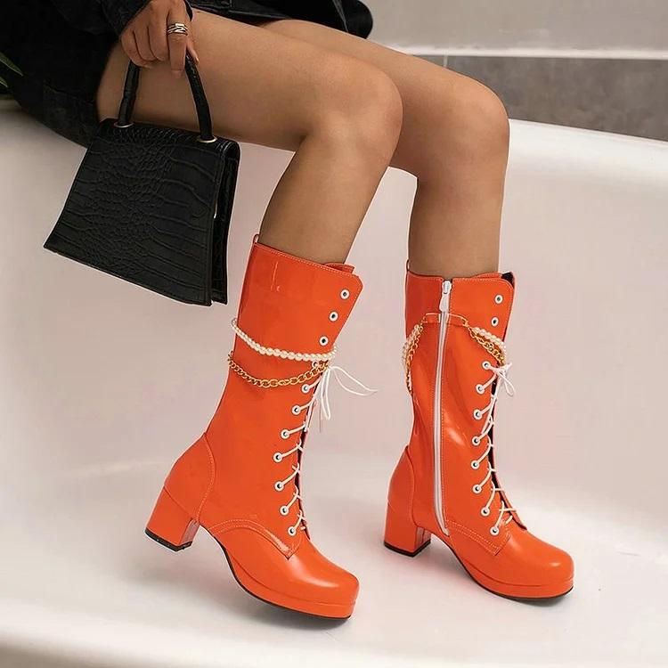 Autumn Pu Plain Casual Chelsea Boots