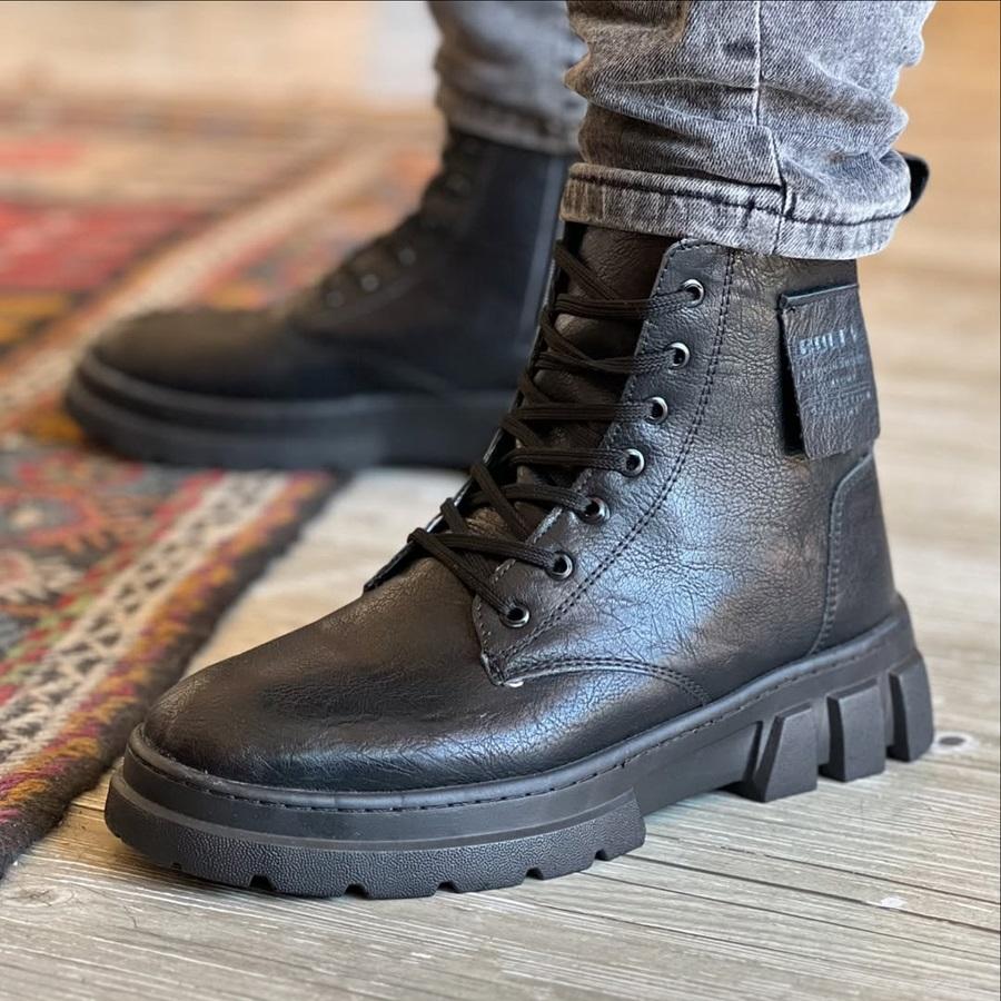 Men's High-top Fleece-lined Outdoor Casual Martin Boots