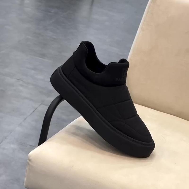 Men's Winter Fur Lined High-Top Sneakers