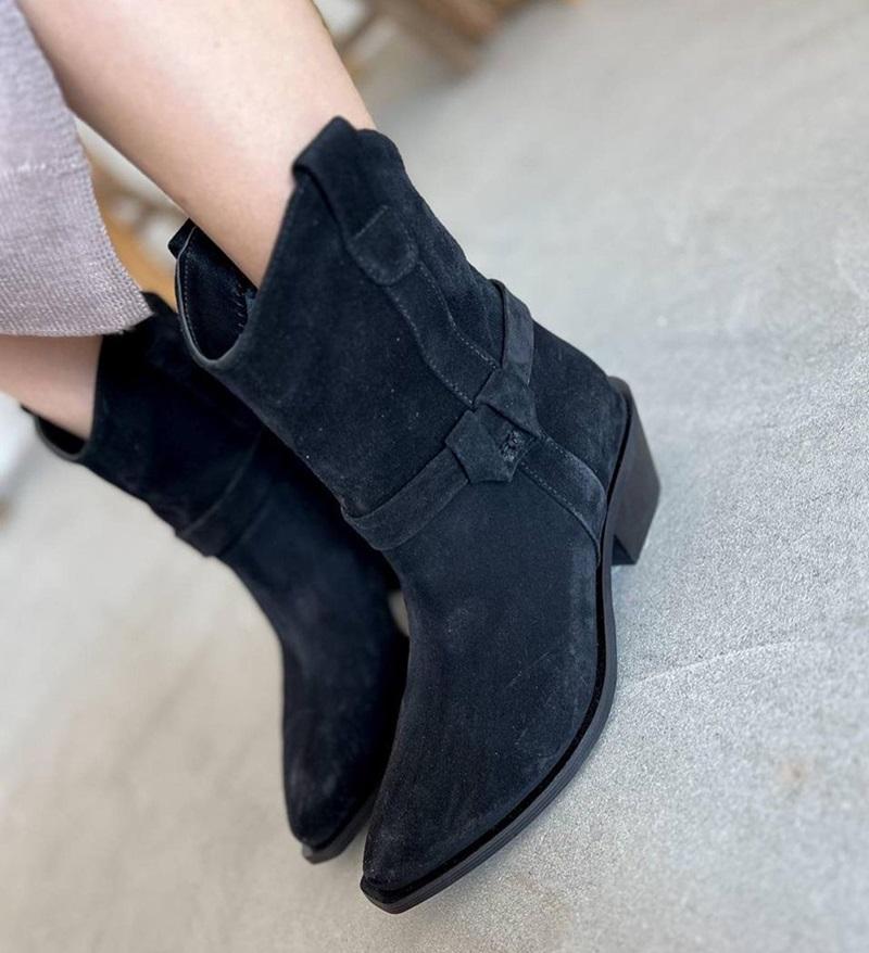 Cossack Boots Made Of Natural Suede