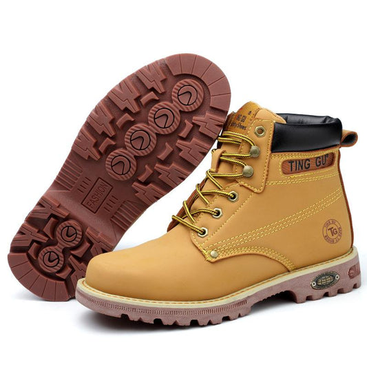 Men's Fashion Wear-resistant Protective Boots