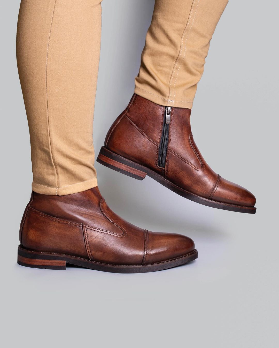 Men's Cowhide Chelsea Boots
