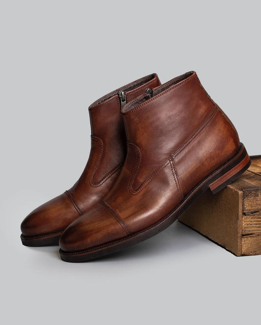 Men's Cowhide Chelsea Boots