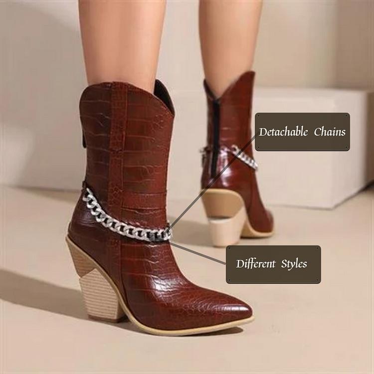 Plain Elegant Pu Autumn Fashion Boots