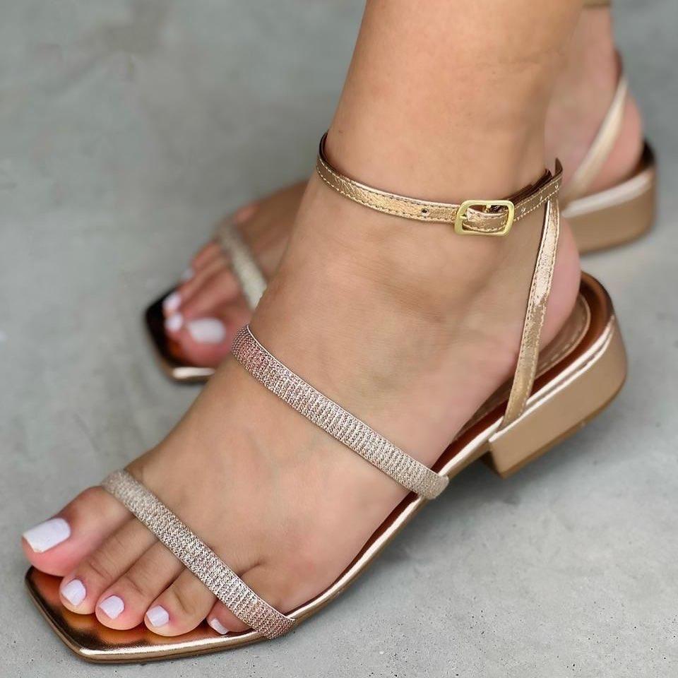 Women's Beach Flat Sandals Plus Size Daily Beach Summer Flat