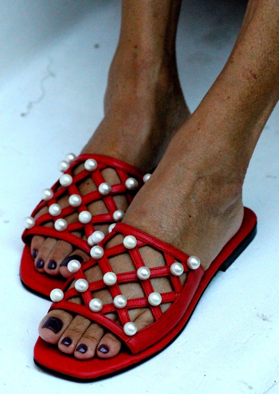 Women's Flat Heel Open Toe Vintage Sandals