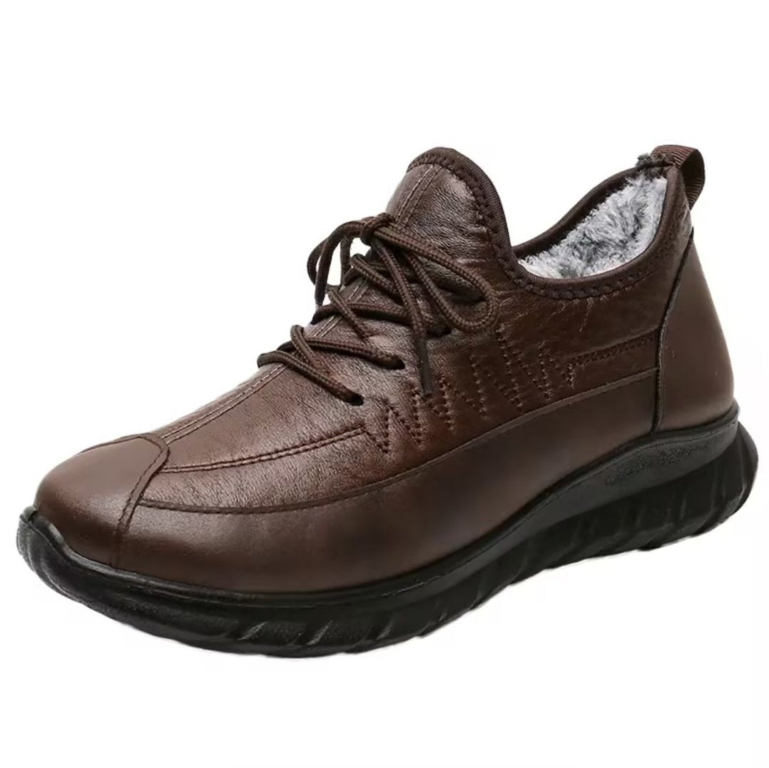 Men's Leather Winter Comfort Snow Boots
