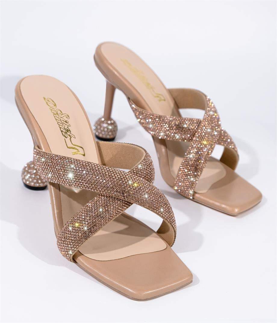 CS Diamond High Heel Sandals