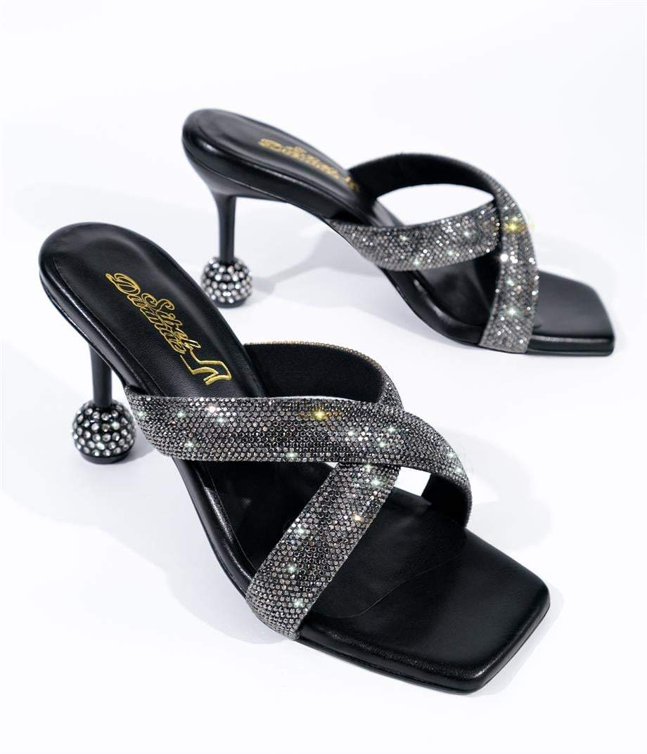 CS Diamond High Heel Sandals