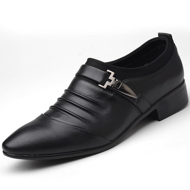 Men's Business Breathable Leather Shoes