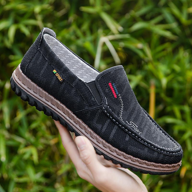 Men's Cloth Loafers Casual Outdoor Daily Walking Shoes