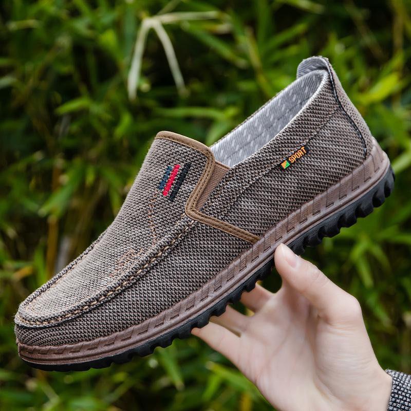 Men's Cloth Loafers Casual Outdoor Daily Walking Shoes