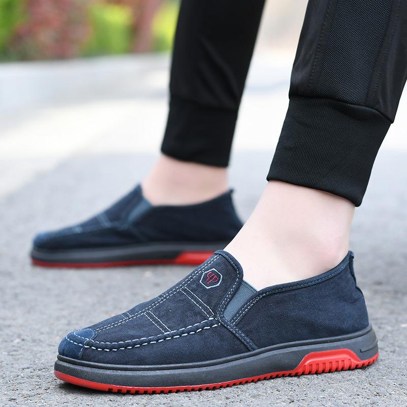 Men's Cloth Loafers Casual Classic Outdoor Daily Walking Shoes
