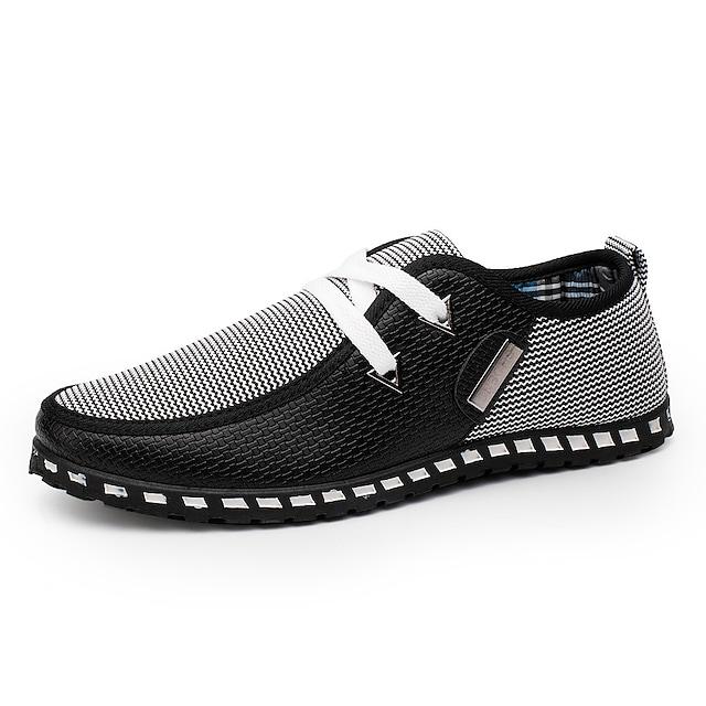 Men's Color Block Driving Loafers
