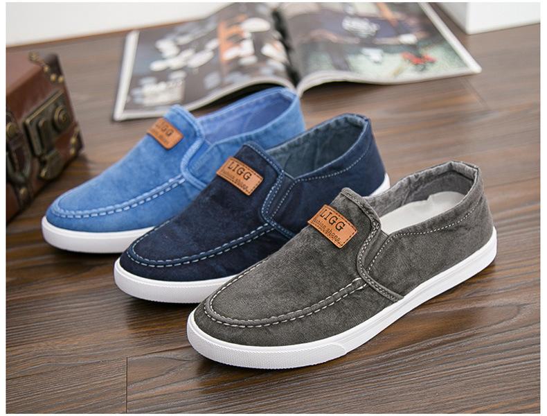 Men's Cloth Loafers Casual Classic Outdoor Daily Walking Shoes