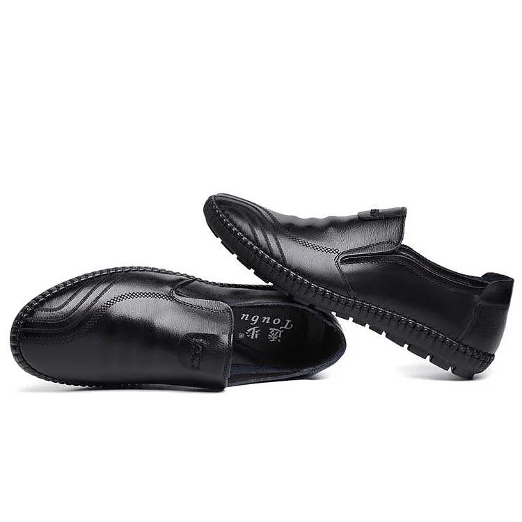 Men's Daily PU Waterproof Loafers & Slip-Ons