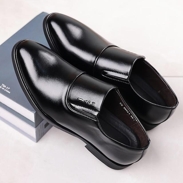 Men's Business Casual Classic Daily Office & Career Leather Loafers