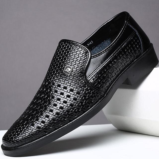 Men's Casual Vintage Classic Daily Outdoor Office Comfort Loafers
