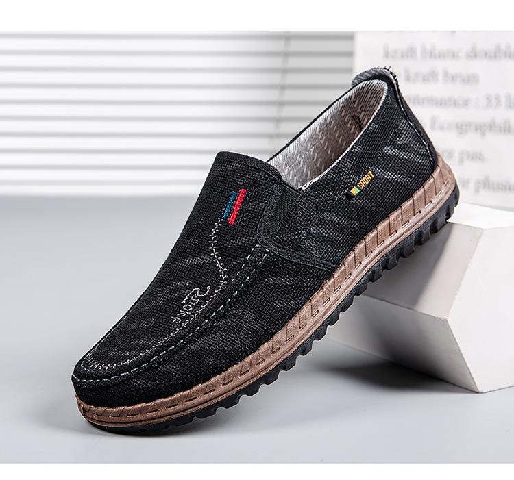 Men's Cloth Loafers Casual Outdoor Daily Walking Shoes