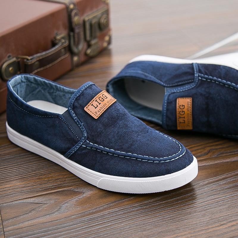 Men's Cloth Loafers Casual Classic Outdoor Daily Walking Shoes