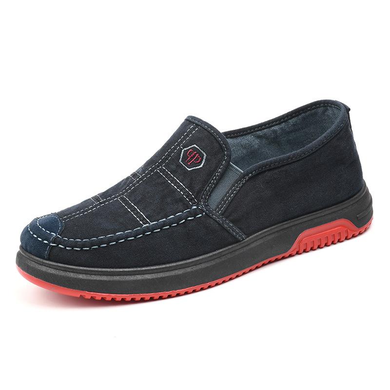 Men's Cloth Loafers Casual Classic Outdoor Daily Walking Shoes