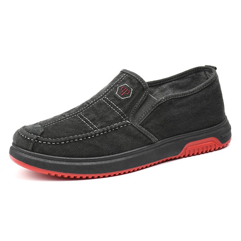 Men's Cloth Loafers Casual Classic Outdoor Daily Walking Shoes