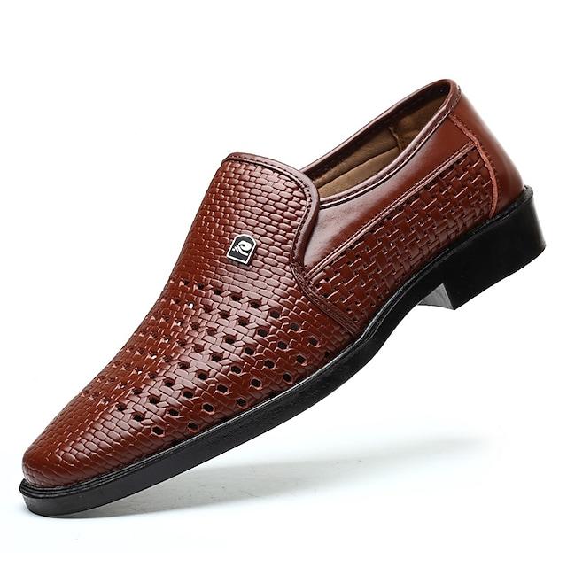 Men's Casual Vintage Classic Daily Outdoor Office Comfort Loafers