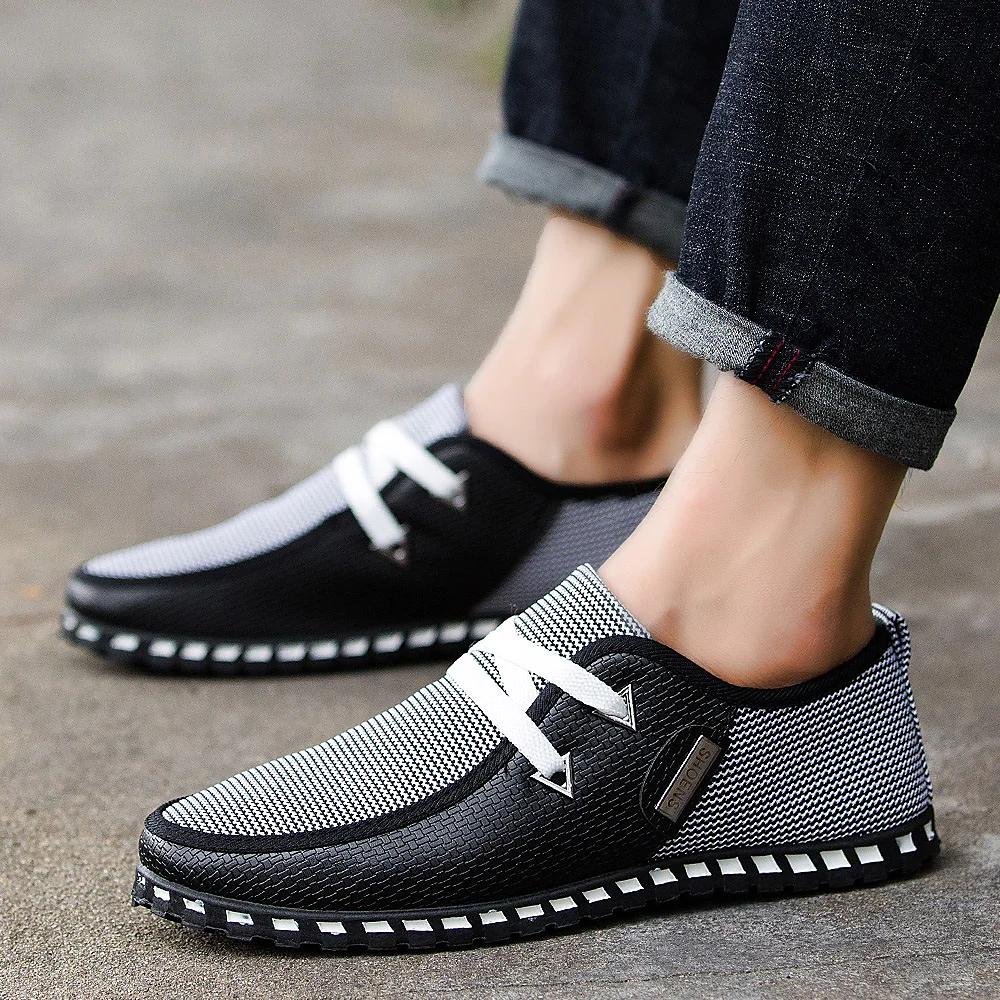 Men's Color Block Driving Loafers