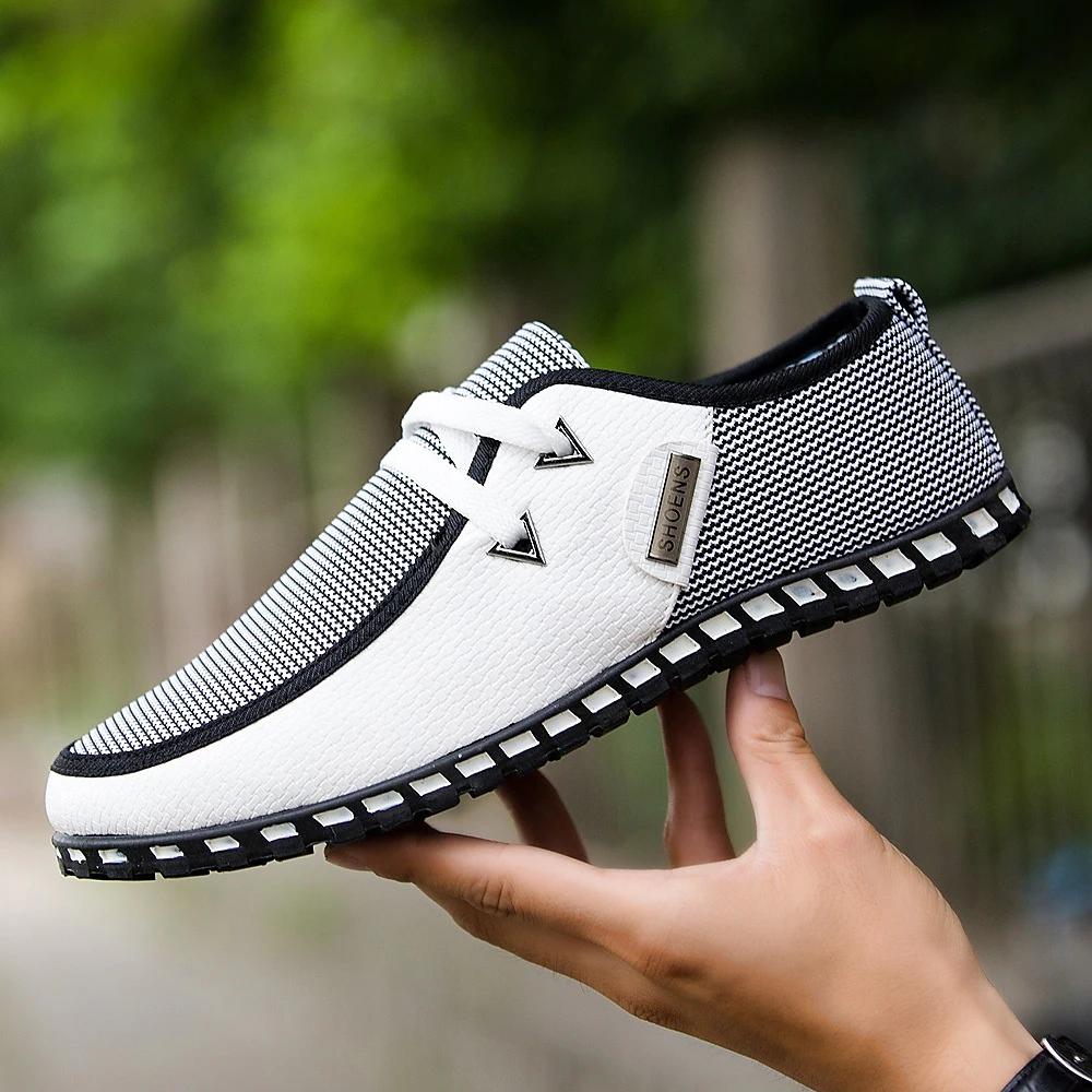 Men's Color Block Driving Loafers