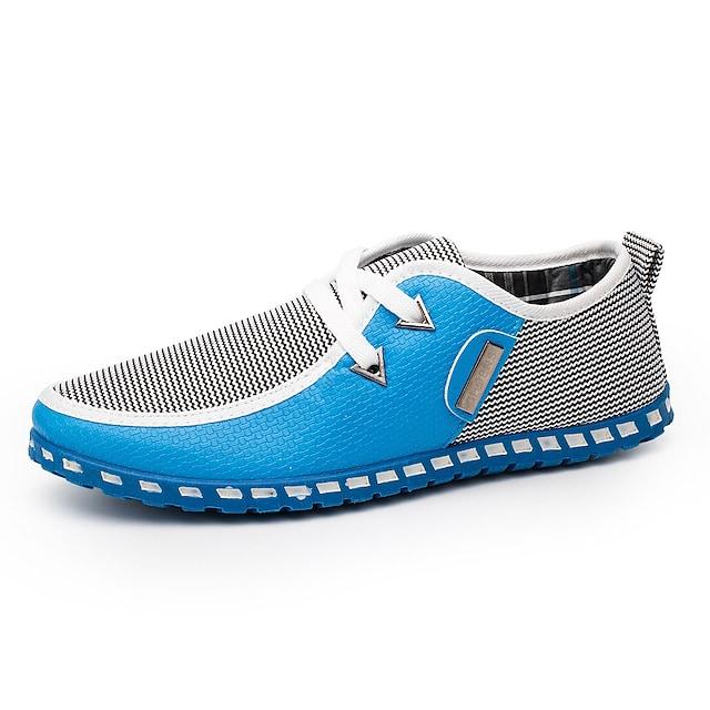 Men's Color Block Driving Loafers