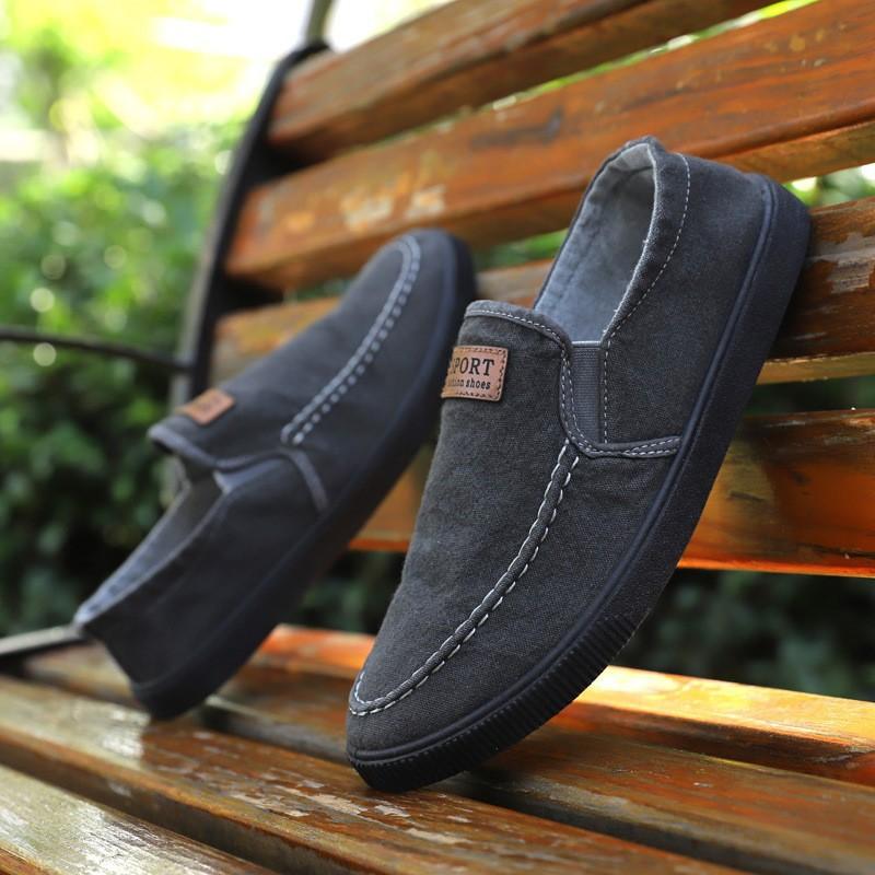 Men's Cloth Loafers Casual Classic Outdoor Daily Walking Shoes