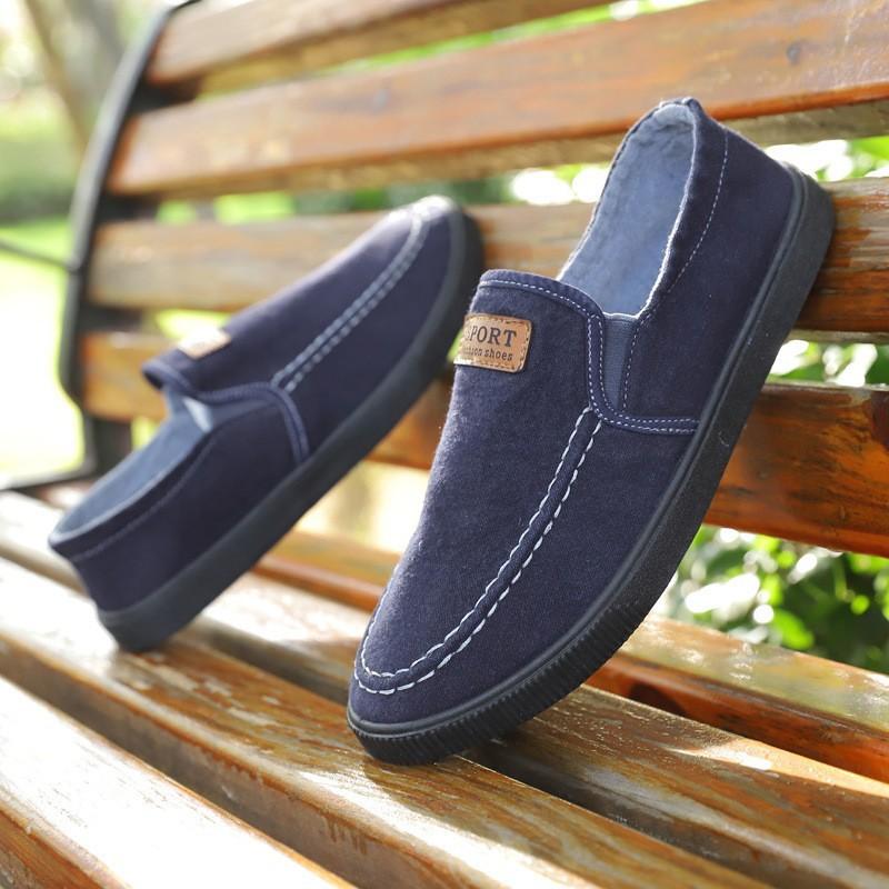 Men's Cloth Loafers Casual Classic Outdoor Daily Walking Shoes
