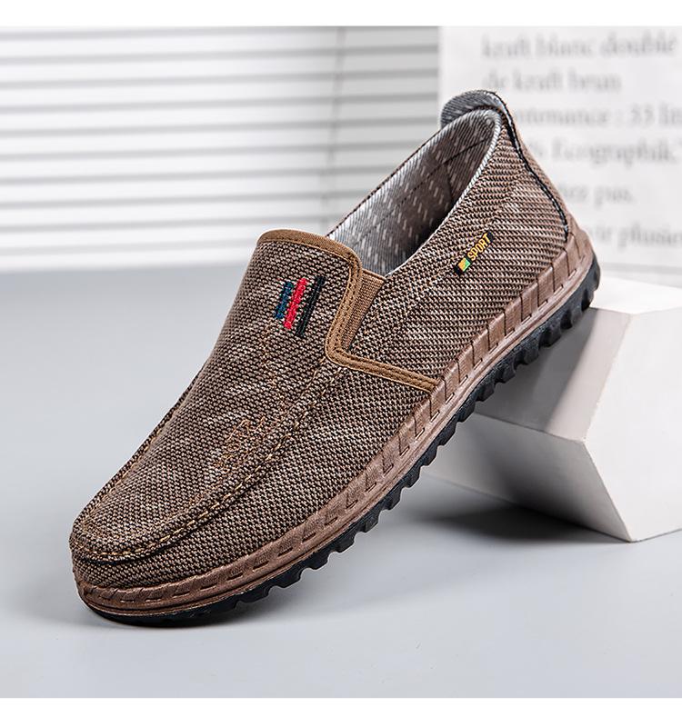 Men's Cloth Loafers Casual Outdoor Daily Walking Shoes
